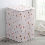 (Top Loading) PEVA Multi-Colour Printed Washing Machine Cover: WC-S 400 - Image 4