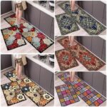 Anti-slip 3D Printed Geometric Kitchen Mat Set - Image 6