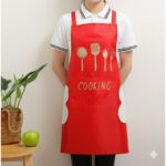 Stylish Water-Proof Kitchen Apron - Image 5