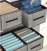 (১০ পিস) Printed Cloth Storage Box (ডেলিভারি চার্জ ফ্রি) - Image 4