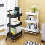 3 Layer Moveable Trolley Rack