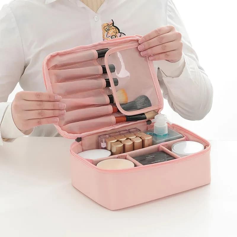 326242471_1489432691565788_8149320102302747422_n.jpg Ladies makeup Bag - Image 1