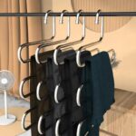 5 layers Stainless Steel Clothes Hangers - Image 2