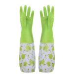 (১ জোরা) Premium Long Warm Hand Gloves- Blue - Image 8