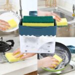 2-in-1 Sponge Rack Soap Dispenser - Image 2