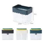 2-in-1 Sponge Rack Soap Dispenser - Image 9