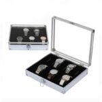 12 Slots Aluminum Watch Box - Image 3