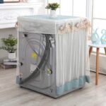 Lace Ruffles Floral Net Washing Machine Cover - Image 8