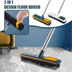 2 in 1 floor Scrub Brush
