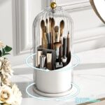 360° Rotating Luxury Makeup Brushes Holder - Image 5