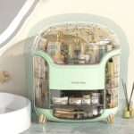 Dust & Water-Proof Large Capacity Cosmetics Storage Box - Image 2