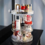 360 Degree Rotating Cosmetic Storage Box Makeup Organizer - Image 5