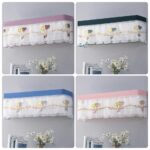 Lace Fabric Net Ac Cover: AC- S 202 - Purple - Image 4