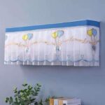 Lace Fabric Net Ac Cover: AC-S201 - Blue - Image 3