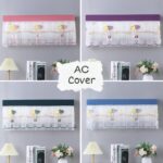 Lace Fabric Net Ac Cover: AC-S201 - Blue - Image 5