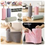 20 Pcs Wet & Dry Cleaning Cloth Roll