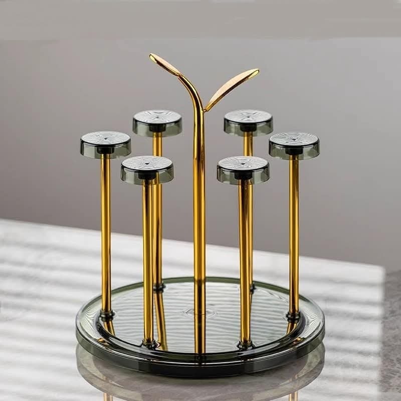 588498034_1168719828723295_4435382572588815608_n.jpg 360 Degree Luxury Glass Drain Rack - Image 1