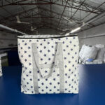 Star Printed Big Size Storage & Travel Bags  With Long Handle: SB- S 601 - Image 6