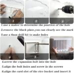 6 in 1 Wall Mounted Plastic Dry Food Organizer - Image 6