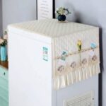 Elegance Bloom Premium Deep Fridge Cover - Image 2