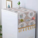 Elegant Quilted Premium Deep Fridge Cover - Image 7
