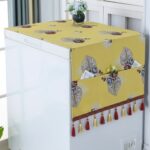 Elegant Quilted Premium Deep Fridge Cover - Image 2
