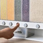 6 in 1 Wall Mounted Plastic Dry Food Organizer - Image 4