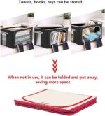 (১ পিস) Premium Foldable Metal Storage Box: SB-S 203- Sky Blue - Image 3