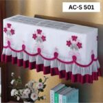Premium Floral Net Ac Cover: AC-S 501 - Magenta