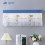 Lace Fabric Net Ac Cover: AC-S201 - Blue