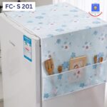 PEVA Plastic Printed Fridge Cover (Multi-Colour) - Image 8