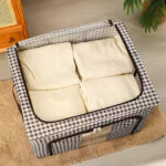 (১ পিস) Premium Foldable Metal Storage Box: SB-S 205- Black Print - Image 3