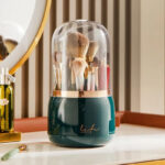 360° Rotating Portable Makeup Brushes Holder - Image 7
