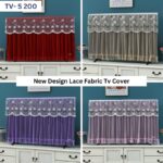 New Design Lace Fabric  TV Cover: TV- S 200