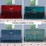 Premium Quality Tv Cover- Red - Image 4