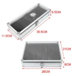 12 Slots Aluminum Watch Box - Image 6
