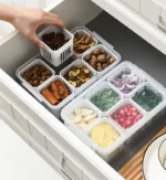 6 Grid Refrigerator Storage Box - Image 2