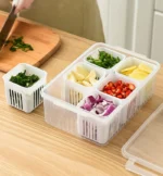 6 Grid Refrigerator Storage Box - Image 5