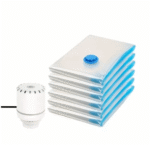 (৩ পিসের সেট + অটো পাম্প) Vacuum Storage Bag: Combo Size- S: 1 Pcs, M: 1 Pcs, L: 1 Pcs
