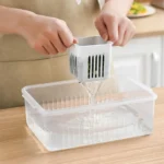 6 Grid Refrigerator Storage Box - Image 4