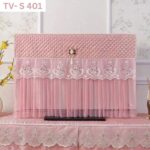 High Quality Dust Proof TV Cover: Tv- S401- Pink