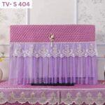 High Quality Dust Proof TV Cover: TV- S404- Light Purple