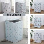(Top Loading) PEVA Multi-Colour Printed Washing Machine Cover: WC-S 400