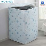 (Top Loading) PEVA Printed Washing Machine Cover: WC-S 401
