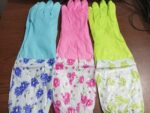 (১ জোরা) Premium Long Warm Hand Gloves- Blue - Image 13
