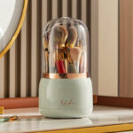 360° Rotating Portable Makeup Brushes Holder - Image 10