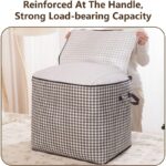 Printed Storage Bag: SB- 320- Square Shape (Black Print) - Image 4