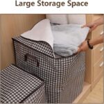 Printed Storage Bag: SB- 320- Square Shape (Black Print) - Image 3